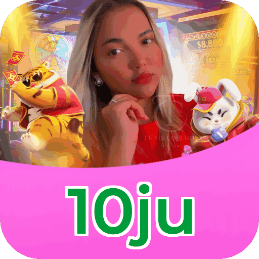 Interface do aplicativo 10ju mostrando jogos disponíveis no iOS e Android